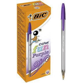 BIC Ultra Round Stic Grip Stylo à Bille Medium 1,2 Mm - Assortis D'Encre - Lot De 26