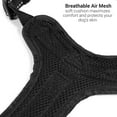 thumbnail image 5 of CoreLife Reflective Dog Harness, No Pull / No Choke [Front & Back 3 Leash Attachments] Mesh & Vegan Leather Reflective Dog Vest with Handle (for Small Medium Large Dog), 5 of 7