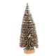 thumbnail image 4 of Árbol de Navidad artificial de mesa, pequeño árbol de Navidad para el hogar, vacaciones, dormitorio. Oro oscuro 15cm, 4 of 9