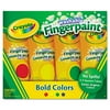 Crayola Washable Fingerpaint Pack, 4 Assorted Bold Colors, 4 Oz Tubes, 4 Count