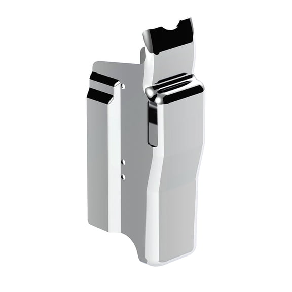 Chrome Plastic Mid-Steering Column Cover. Peterbilt 379/378 98-2010, 335, 05-10