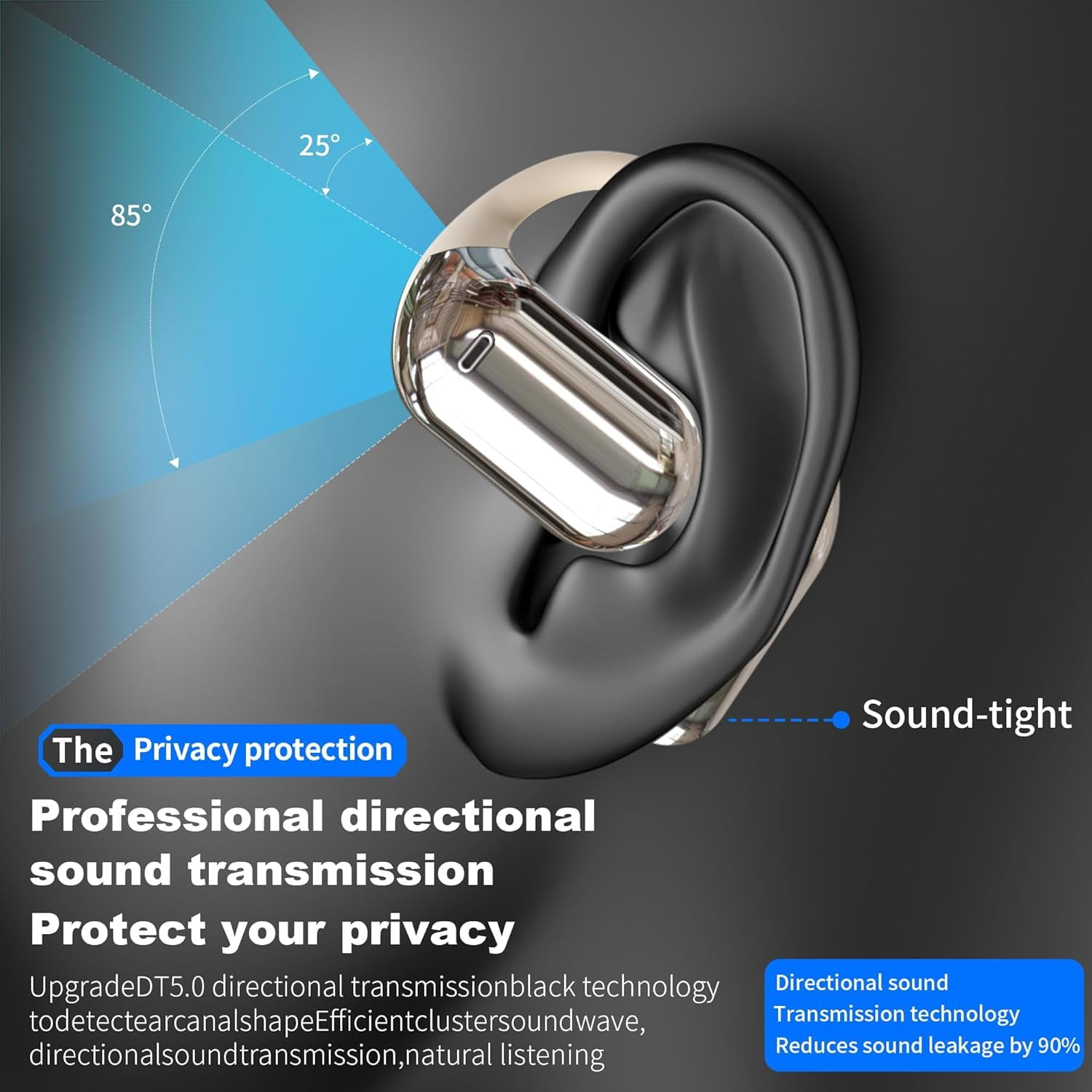AI Language Translator Earbuds, 144 Languages Real-Time Translation, 3-in-1 Bluetooth Headphones
