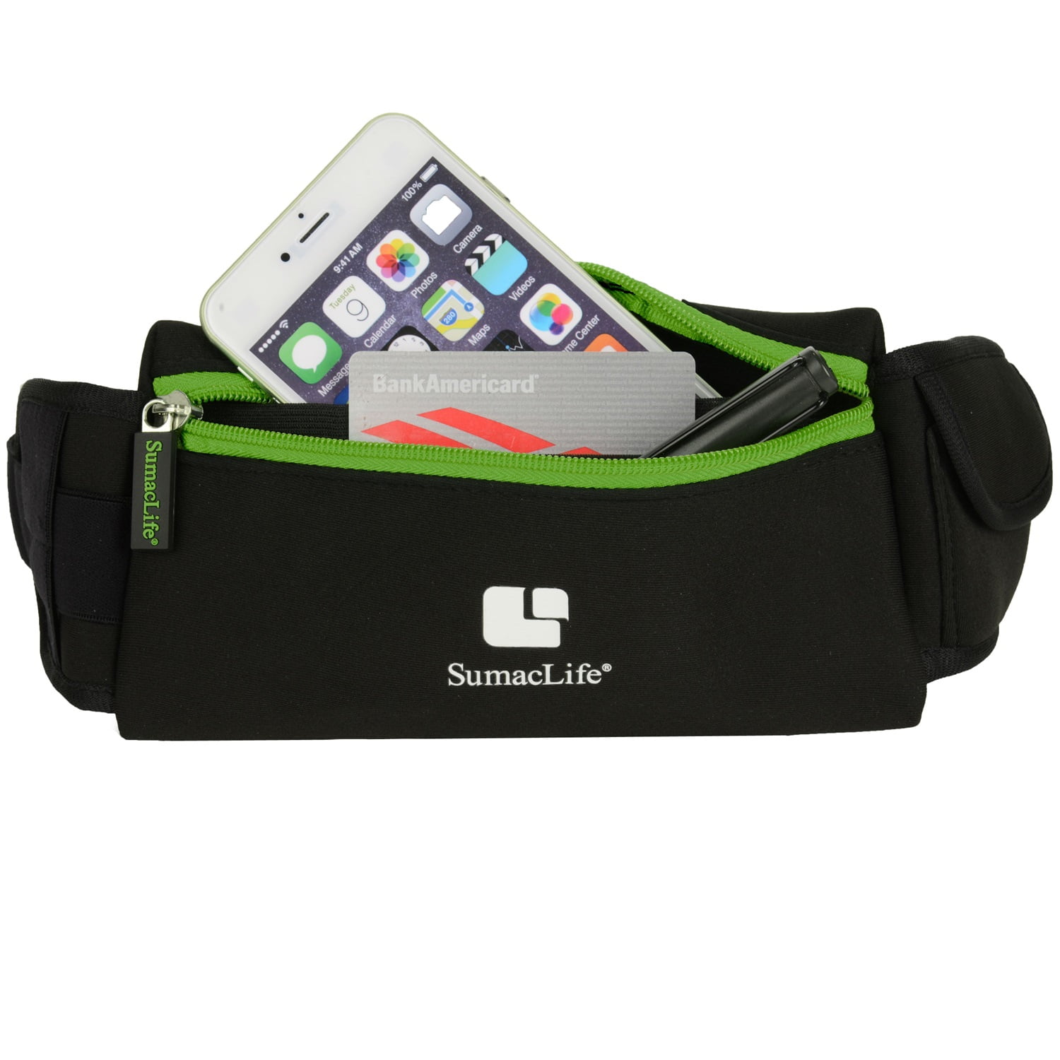 Neoprene Outdoor Fitness Workout Running Adjustable Waist / Hip Travel Fanny Pack Pouch Belt for Adults