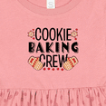 thumbnail image 4 of Inktastic Christmas Cookie Baking Crew with Oven Mitts Girls Baby Dress, 4 of 5