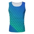 thumbnail image 4 of adviicd Men'S Sleeveless T-Shirt Sleeveless Tank Tops for Men Casual Unique Workout Outdoor T Shirts Gym Muscle Shirts Blue,M, 4 of 4