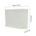 thumbnail image 2 of Bolsas de maquillaje planas rectangulares convenientes de 1 Pc para viajar, grandes, blancas y azules de poliéster, 2 of 5