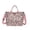 Pink, variant on PRIYAL Leopard Tote Bag for Women Nylon Shoulder Handbag Crossbody Bag | Lightweight Leopard Print Tote Handbag for Travel Work