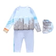 thumbnail image 3 of hengsof Swimsuit for Toddlers Boys Girls Floating Bathing Suit Baby Kids Float Learn to Swim Suit Floatation Beach Pool, 3 of 6