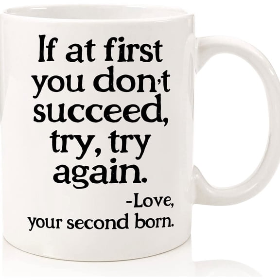 Funny Sarcastic Mug For Parents, Birthday Gift From Daughter, Gag Gift From Son, Mom Mug, Fun Dad Mug, Mother's Day Fathers Day Cup, Ceramic Novelty Coffee Mugs 11oz, 15oz Mug, Tea Cup,