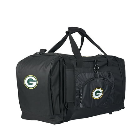Rtl Bag - NFL Green Bay Packers “Roadblock” 20”L x 11.5”W x 13”H Duffel Bag