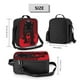 thumbnail image 2 of Disketp Black Panther Red Background Bolsa Térmica Estampada para Almuerzo, Lonchera para Hombres y Mujeres Adultos, 2 of 7