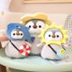 thumbnail image 2 of Cosplay pingüino de peluche de juguete Kawaii sol flor dinosaurio ballena muñeca suave Animal relleno creativo pan almohada niños Juguetes zhangyuxiang LED, 2 of 2