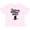 AD-Pink, variant on Skiing Future Skier Boys or Girls Baby T-Shirt