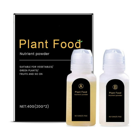 fsxdhpcsgfc AB Hydroponic Nutrient Powder For Soilless Cultivation Promotes Growth Root Strengthening And Universal For Hydroponics And Soil Gardening Ideal For Home Farms