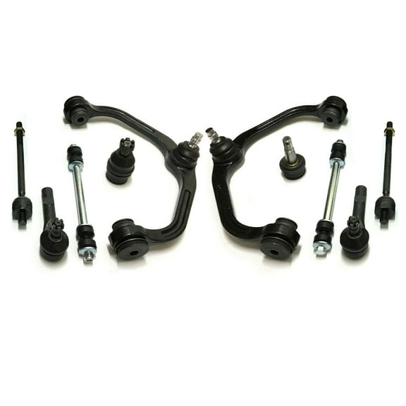 10 Pc Outer & Inner Tie Rod Ends Ball Joints Sway Bar Link Upper Control Arms Front Coil Suspension Only Fits select: 1998-2011 FORD RANGER, 1998-2001 MAZDA B2500