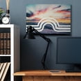 thumbnail image 2 of Stupell Industries Sunset Cloud Landscape White Arch Line Abstract Canvas Wall Art by Daphne Polselli, 2 of 6