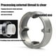 thumbnail image 5 of PVC Pipe Threader Kit, Threading Tool Kit for Electric Drill(Internal External), Reusable, 5 of 5