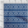 thumbnail image 1 of oneOone Tissu Viscose Georgette Chevron & Triangle Tissu Imprimé au Mètre 42 Pouces de Large, 1 of 4