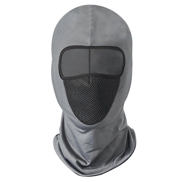 Unisex Tactical Balaclava for Motorcycle Riding Outdoor Sports Breathable Mesh Ice Silk Face Mask -