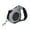 Black Gray, variant on 5M Retractable Dog Leash Roulette For Small Large Dogs Cat Long Strong Automatic Pet Lead Leash Puppy Traction Rope Accessories