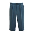 thumbnail image 4 of Boy Uniform Pants Dress Pants Elastic High Waist Stretch Pants with Pockets Navy School Pants for Boys Back To School Uniforms for Girls 10-11 Years, 4 of 5