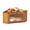Brown, variant on Corner Bamboo Bread Box for Kitchen Counter with Transparent Door, Large Capacity Farmhouse Bread Storage Container for Bread, Rolls & Snacks, Brown