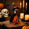 thumbnail image 2 of RUINIXCW 7 Inch Halloween Goose Outfits Desk Duck Outfit Mini Porch Goose Outfit for Desk Goose Figurine Holiday Desk Goose Clothes Pointed Hat and Cape Set Witch Costume (No Goose), 2 of 7