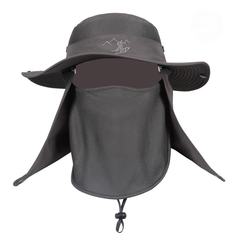 Casquette Anti-insectes Avec Filet - Protection Visage Et Cou Contre Moustiques - Unisexe Pour Randonnée, Pêche, Camping - 9
