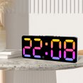 thumbnail image 7 of Threns Digital Alarm Clock Large LED Display Alarm Clock Snooze Bedside Alarm Clock 5 Level Brightness Dimmable Digital Clock,USB Charging, 7 of 7