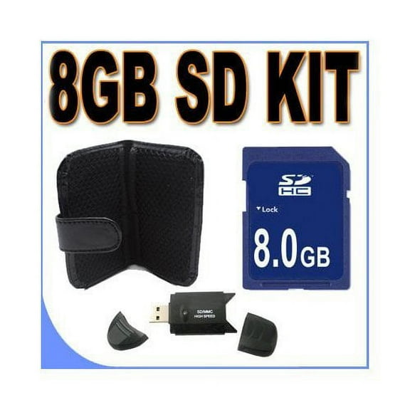 8GB SD/HC Memory Card Secure Digital BigVALUEInc Accessory Saver Bundle for Digital Recorders