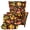Maple Leaf Pattern, variant on Pzuqiu Autumn Falling Leaves Wingback Chair Slipcover with Soft, 2 Piece Wingback Armchair Cover with Smooth Easy Install Wing Chair Slipcovers for Pet Kids