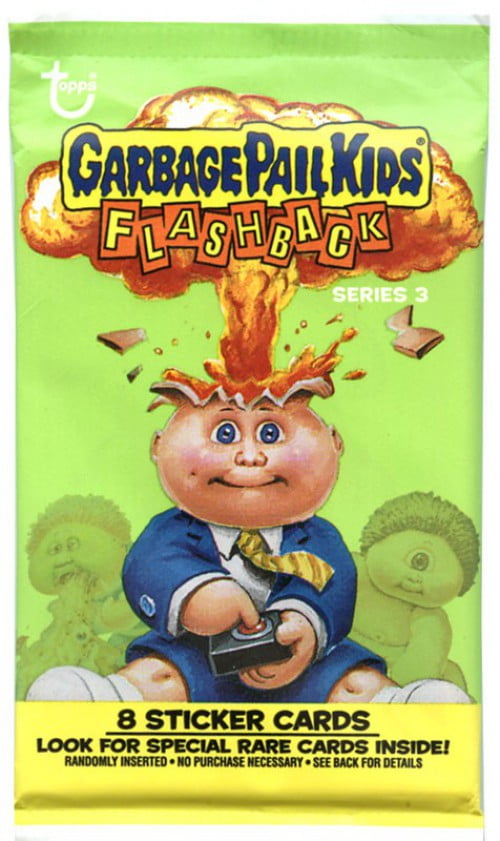 Garbage Pail Kids Flashback Series 3 Trading Card Sticker Pack ...