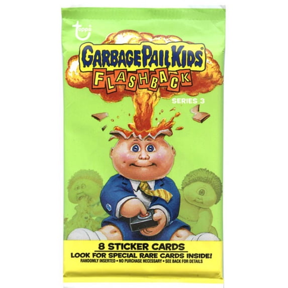 Garbage Pail Kids Flashback Series 3 Trading Card Sticker Pack
