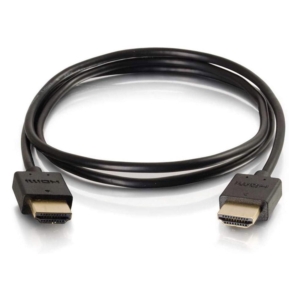 C2G 1ft Ultra Flexible High Speed HDMI Cable with Low Profile Connectors - HDMI cable - 1 ft