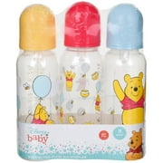 BABY BOTTLE SET 3 - UNISEX - DISNEY WINNIE THE POOH 3 BOYS GIRLS - 9 oz BPA FREE