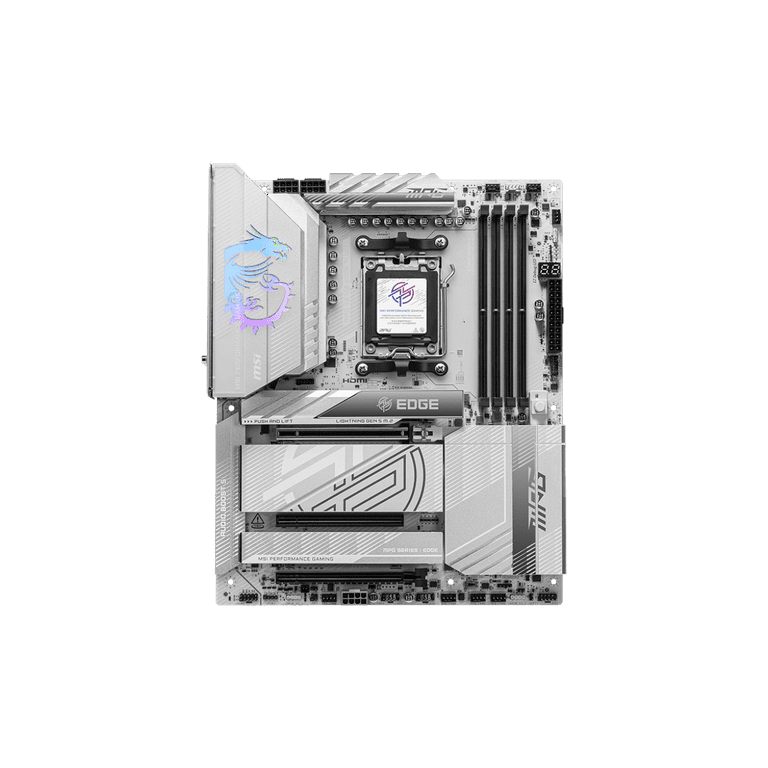 MSI MPG X870E EDGE TI WIFI Gaming Desktop Motherboard - AMD X870E