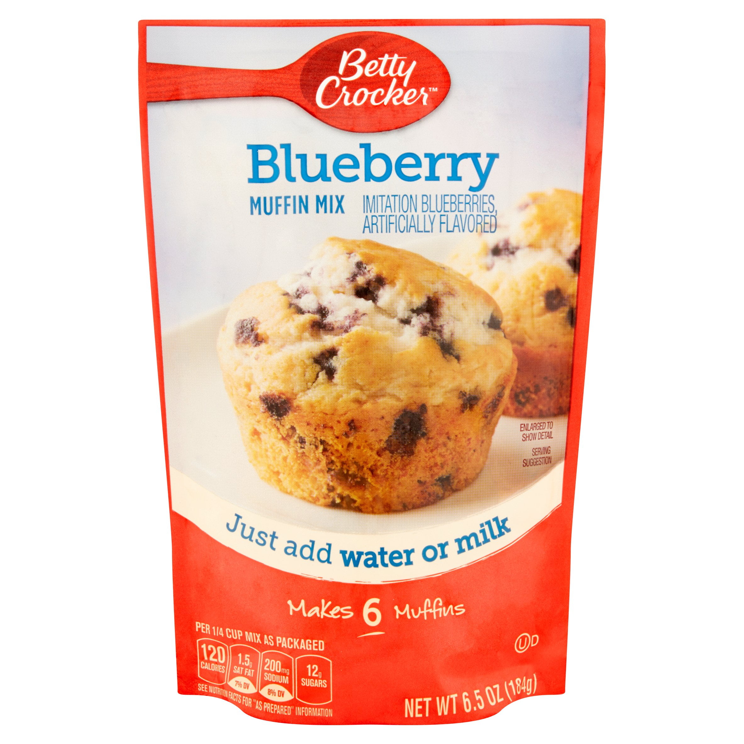 Betty Crocker Blueberry Muffin Mix, 6.5 oz by General Mills