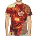 thumbnail image 6 of The Flash T Shirt 3d Printed Crewneck Graphic Short Sleeve Tees For Mens, 6 of 7