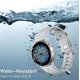 thumbnail image 4 of ZHAOCHENG Correa de Silicona Compatible con Samsung Galaxy Watch Active 2 40 mm/44 mm, Correa Deportiva con Hebilla de Doble Orificio de 20 mm para Galaxy Watch 4/Watch 4 Classic/Watch3 41 mm/Watch 42, 4 of 5