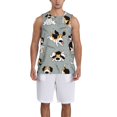 thumbnail image 4 of Easygdp Funny Beagle Active Dog Men's Mesh Basketball Jersey Quick Drying Sleeveless Shirts Fitted Muscle Tank Tops Sport Round Neck T-Shirt - X-Large, 4 of 9