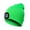 Green, variant on Viworld Unisex Beanie Hat with Light, USB Rechargeable LED Headlamp Beanie, Gifts for Dad Father Men Husband Warm Knitted Cap