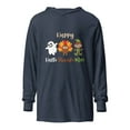 thumbnail image 2 of Happy HalloThanksMas - Unisex Hooded Long-sleeve T-shirt, 2 of 5