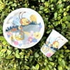 2023 Disney Parks Epcot Flower & Garden Festival Spike The Bee Plate & Cup Set