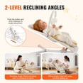 thumbnail image 3 of Hamaca plegable para bebes VEVOR, asiento para bebes de 0 a 9 meses con barra de juguetes, 3 of 9