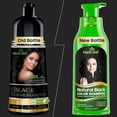thumbnail image 3 of (6 pack) Herbishh Black Hair Color Shampoo for Gray Hair, Hair Dye Shampoo 3 in 1, 100% Gray Coverage, Permanent Hair Color for Men & Women, Ammonia-free, 400 ml, 3 of 10