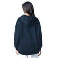 thumbnail image 2 of Women's G-III 4Her by Carl Banks  Navy Dallas Cowboys Best Hitter Oversized Tunic Pullover Hoodie, 2 of 2