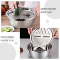 thumbnail image 3 of UPGRATOR Colador Y Rallador Multifuncional De Acero Inoxidable Para Y Cortar Verduras, 3 of 8