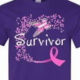 thumbnail image 4 of Inktastic Breast Cancer Survivor-butterfly Ribbon T-Shirt, 4 of 5