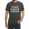 thumbnail image 2 of WEIYLL Teenage Daughter Funny Vintage Mom Dad T Shirt, 2 of 3