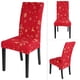 thumbnail image 3 of Fundas para sillas de Navidad, Protector elástico para sillas de comedor, extraíble, 4 Uds., 3 of 7